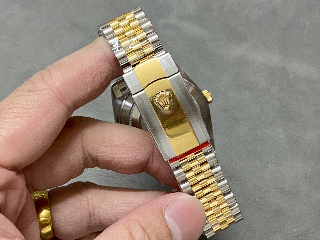 Rolex Datejust 41 horloge: Oystersteel-staal en Geelgoud - M126333-0020 - Image 8