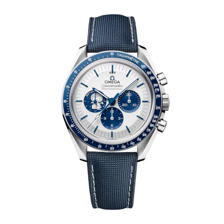 Omega Speedmaster Professional Moonwatch "Silver Snoopy Award" Steel Silver Dial 42mm Ref. 310.32.42.50.02.001