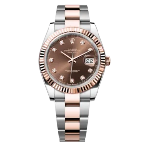 Rolex Datejust 41mm Everose Gold and Steel 126331-0003