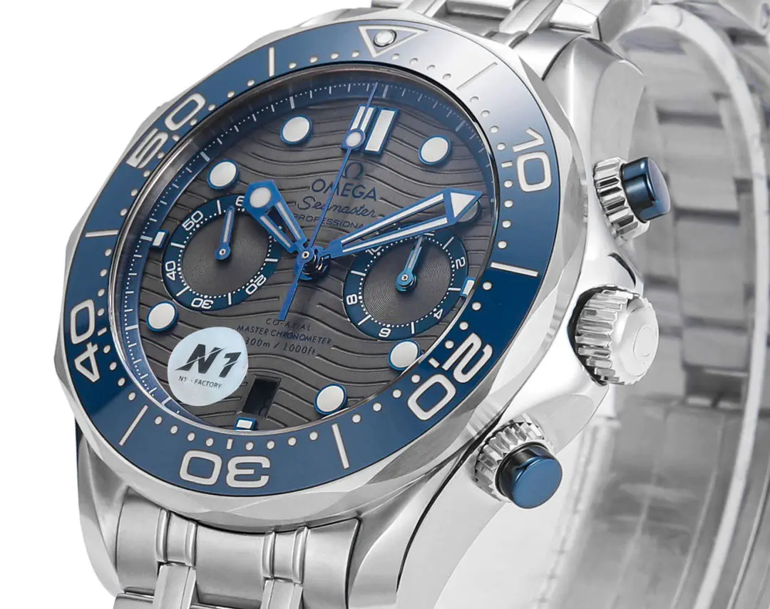 Omega Seamaster Diver 300M Chronograph Steel Grey Dial 44mm Ref. 210.30.44.51.06.001 - Image 3