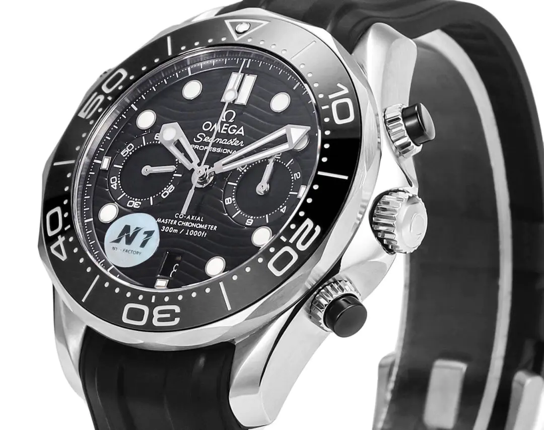 Omega Seamaster Diver 300m Chronograph Steel Black Dial 44mm Ref. 210.32.44.51.01.001 - Image 5