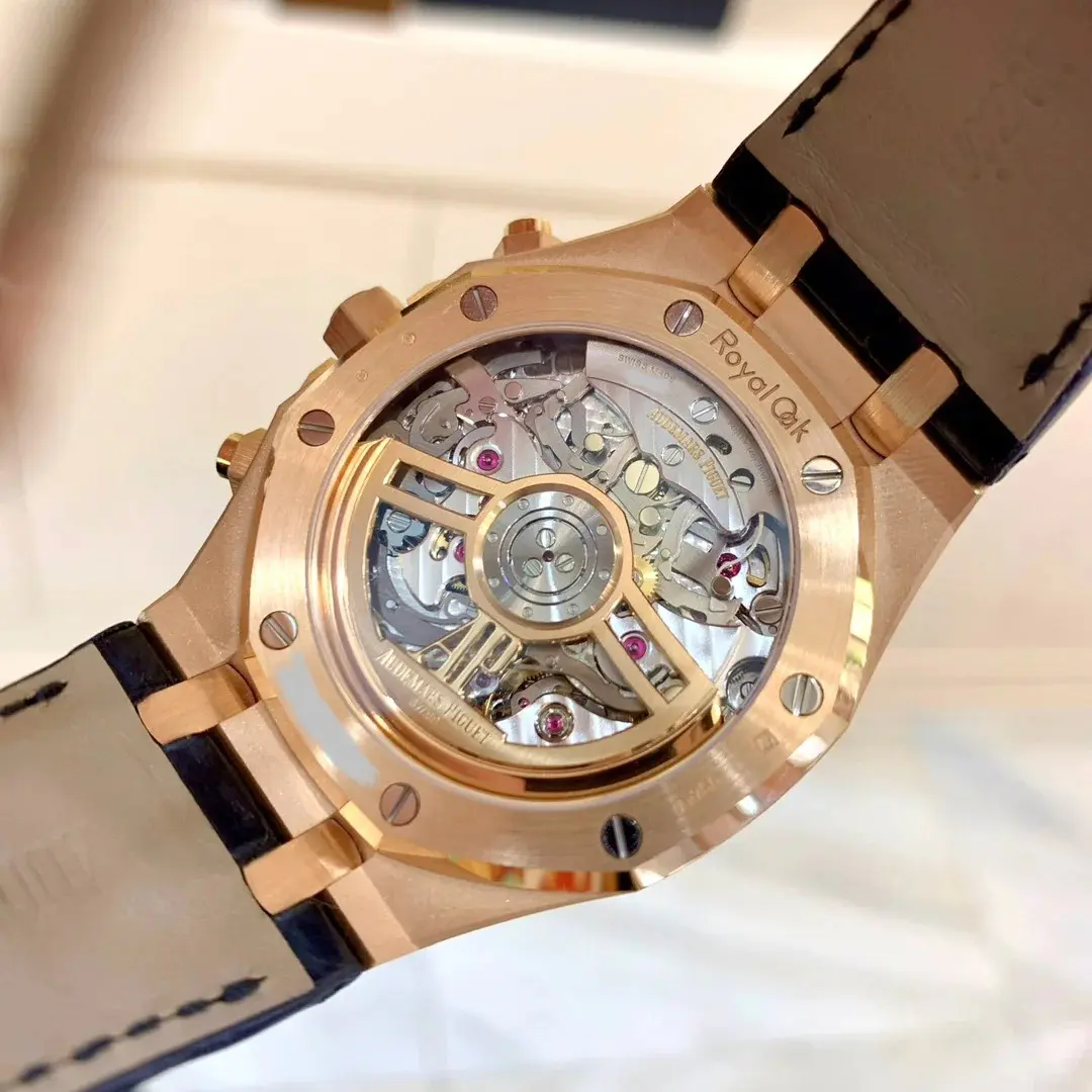 Audemars Piguet Royal Oak Chronograph Rose Gold Black Dial 41mm Ref. 26240OR.OO.D002CR.02 - Image 3