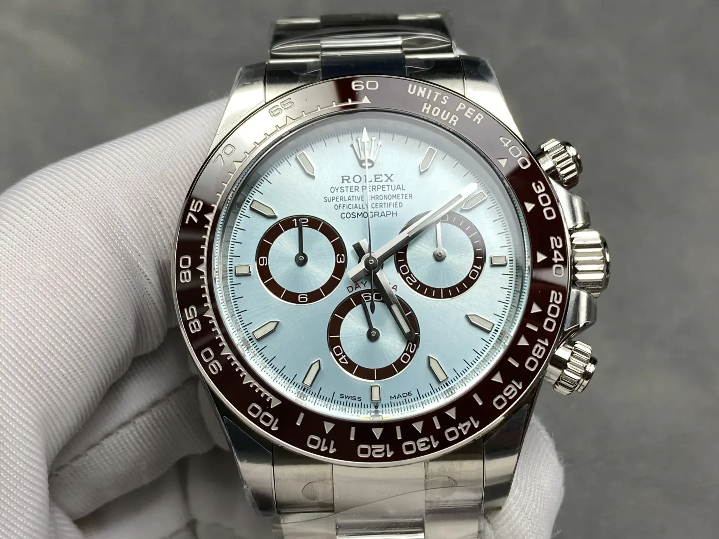 Rolex Cosmograph Daytona Ice Blue Platinum m126506-0001 - Image 2