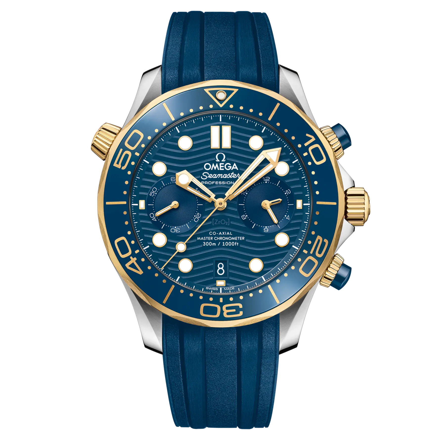 Omega Seamaster Diver 300m Steel Blue Dial 44mm Ref. 210.22.44.51.03.001