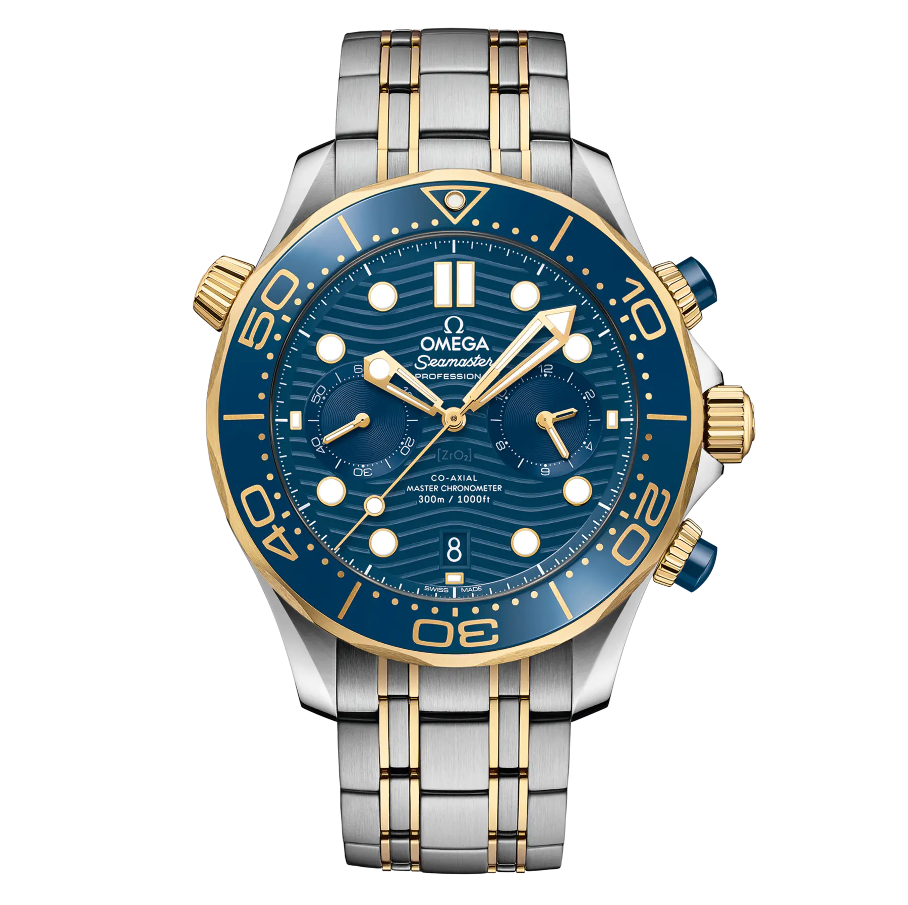 Omega Seamaster Diver 300m Steel Blue Dial 44mm Ref. 210.20.44.51.03.001