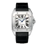 Cartier Santos de Cartier Steel Silver Dial 41mm Ref. W20073X8