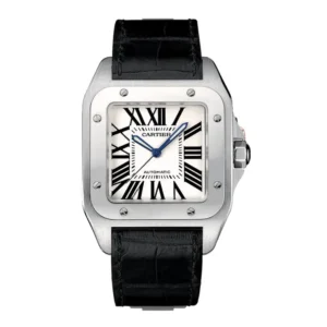 Cartier Santos de Cartier Steel Silver Dial 41mm Ref. W20073X8