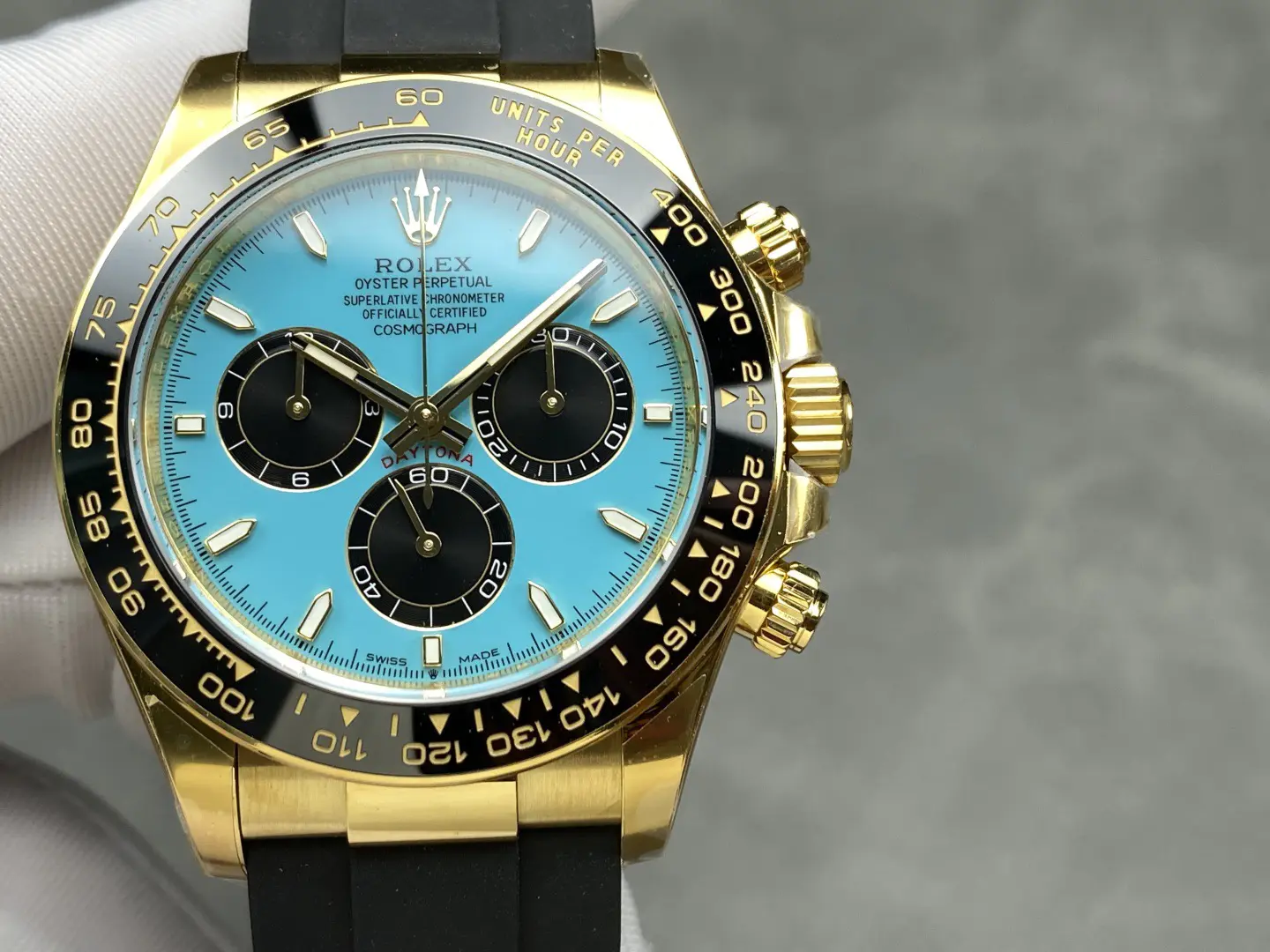 Rolex Daytona Tiffany Dial on Oysterflex New 2025 - Image 2