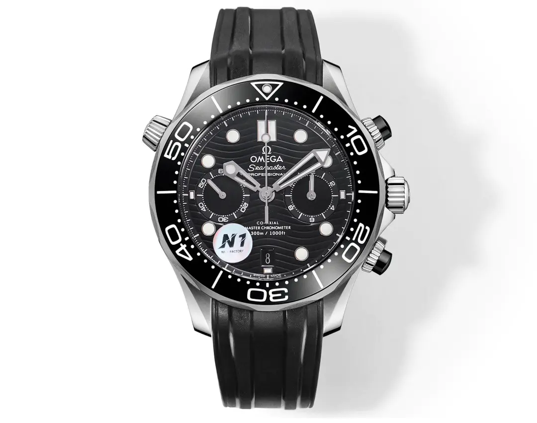 Omega Seamaster Diver 300m Chronograph Steel Black Dial 44mm Ref. 210.32.44.51.01.001 - Image 2