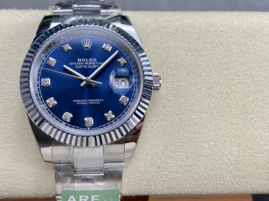 Rolex Datejust 41 m126334-0015 126334G BLUE OYS - Image 2