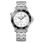 Omega Seamaster Diver 300m Steel White Dial 42mm Ref. 210.30.42.20.04.001