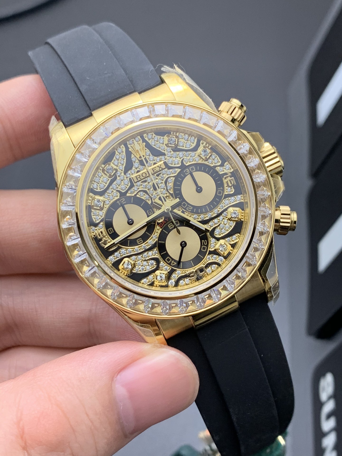 Swiss movement-Rolex Cosmograph 116588TBR Daytona Eye of Tiger/2 - Image 3