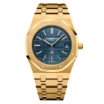 Audemars Piguet Royal Oak "Jumbo" Extra-Thin Yellow Gold Blue Dial 39mm Ref. 15202BA.OO.1240BA.01