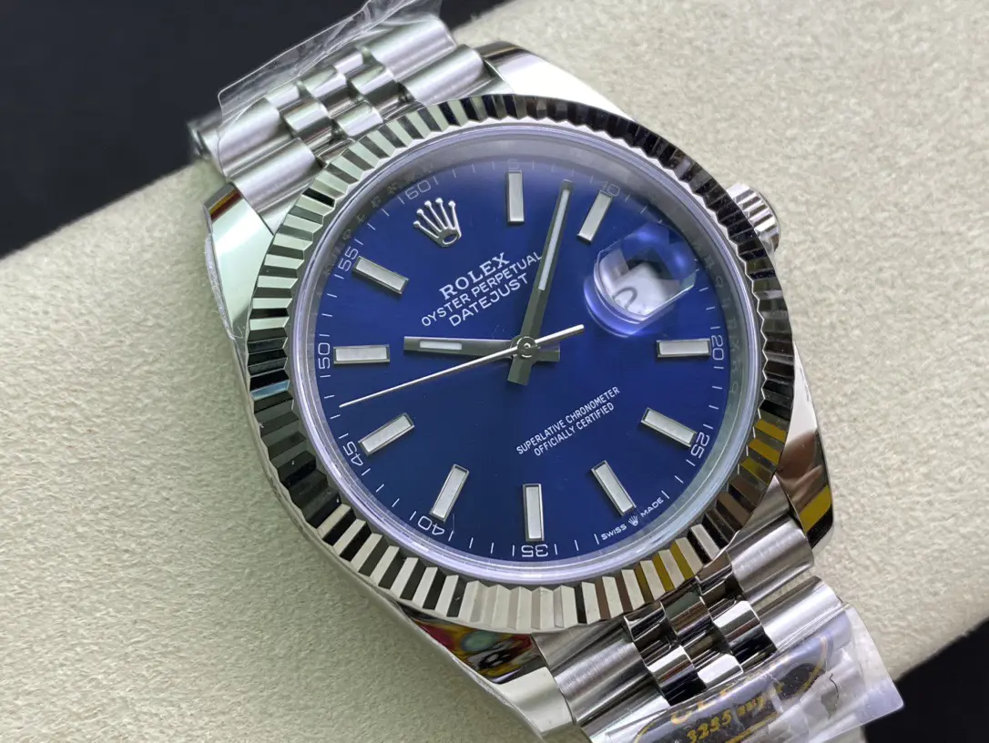 Rolex Datejust 126334-0002 Blue Index 41mm Jubilee Stainless Steel - Image 3