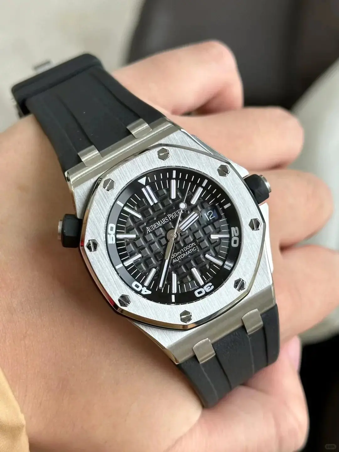 Audemars Piguet Royal Oak Offshore Steel Black Dial 42mm Ref. 15710ST.OO.A002CA.01 - Image 2