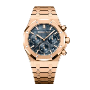 Audemars Piguet Royal Oak Chronograph Rose Gold Blue Dial 41mm Ref. 26240OR.OO.1320OR.05