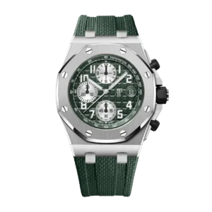 Audemars Piguet Royal Oak Offshore Chronograph Titanium Green Dial 42mm Ref. 26238TI.OO.A056CA.01