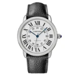 CARTIER MONTRE RONDE SOLO Silver Gray 42mm WSRN0022