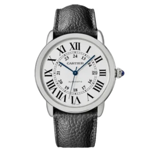 CARTIER MONTRE RONDE SOLO Silver Gray 42mm WSRN0022