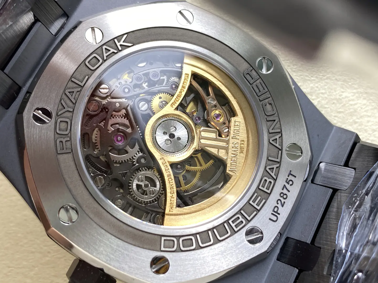 Audemars Piguet Royal Oak Double Balance Wheel Openworked Ceramic 41mm Ref. 15416CE.OO.1225CE.0 - Image 8