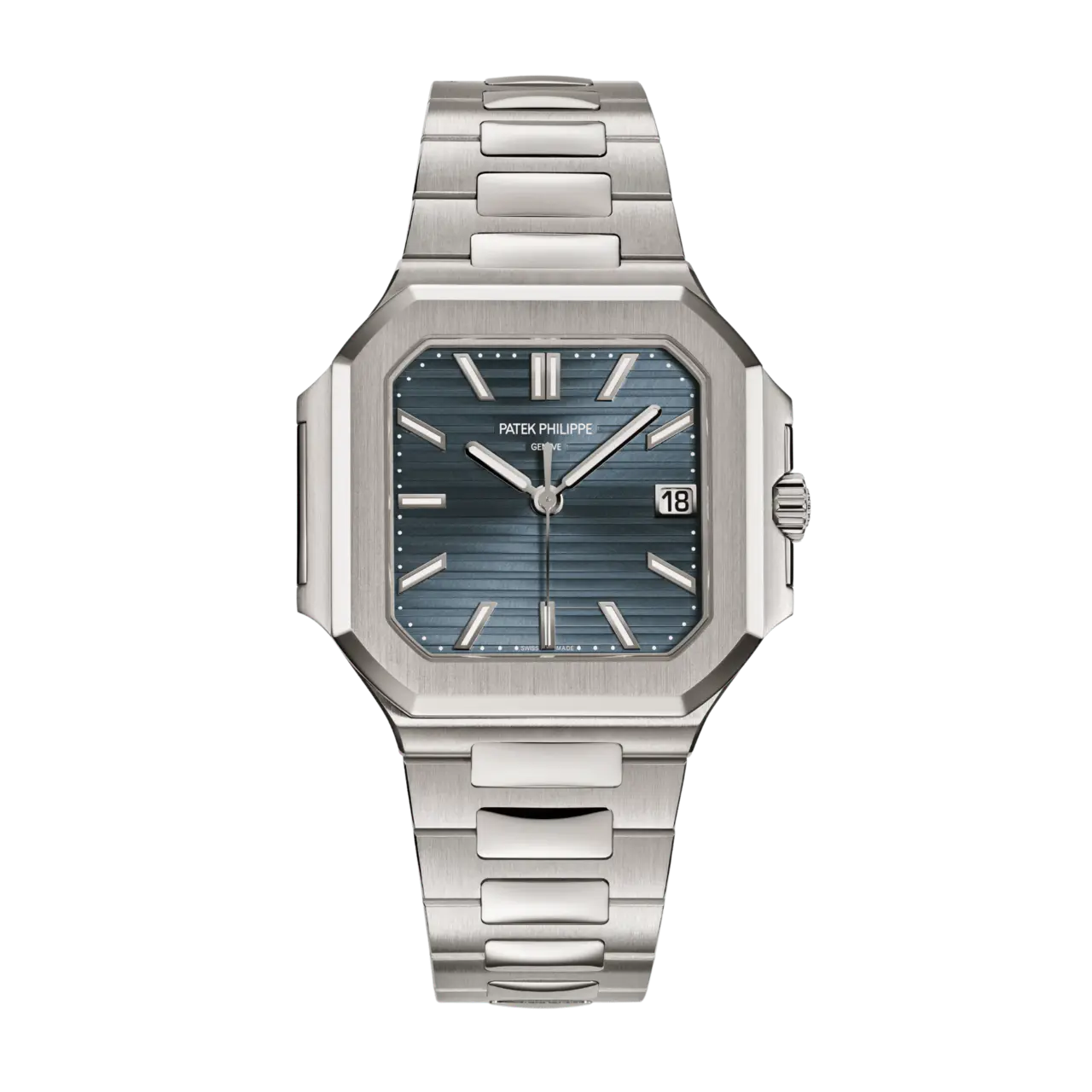 Patek Philippe Cubitus Blue Dial 40mm Ref. 7128/1G-001