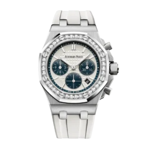 Audemars Piguet Royal Oak Offshore Lady Chronograph Steel Diamond Silver Dial 37mm Ref. 26231ST.ZZ.D010CA.01