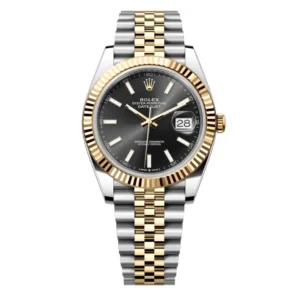 Rolex Datejust 41mm Black Dial Yellow Gold 126333-0014