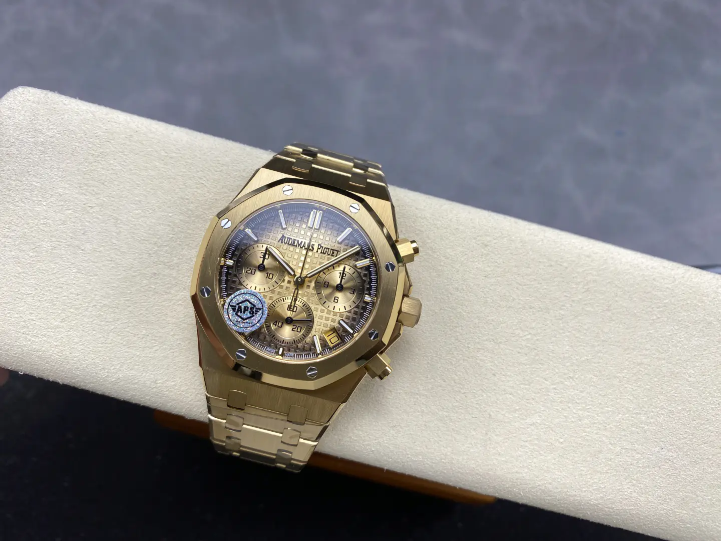 Audemars Piguet Royal Oak Chronograph Smoked Champagne dial 26240BA.OO.1320BA.02 - Image 5
