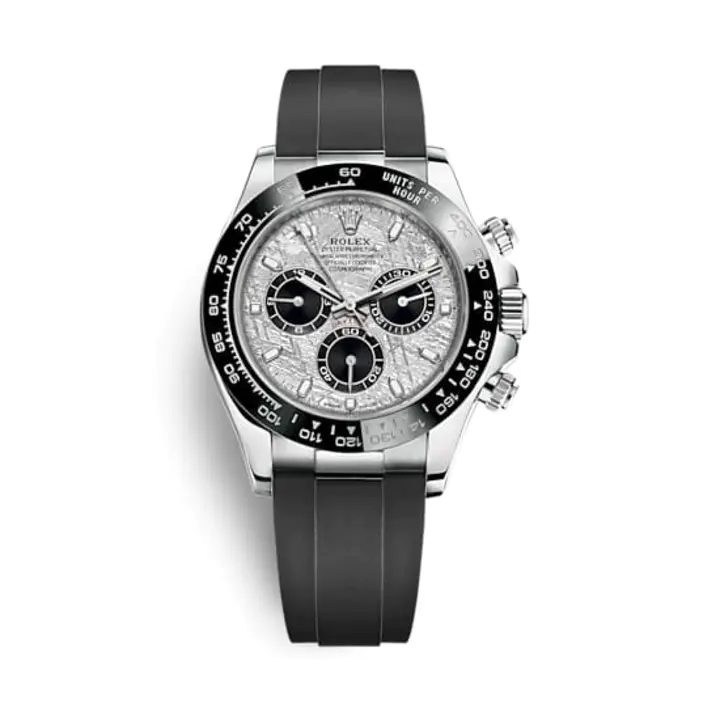 Swiss movement-Rolex Cosmograph Daytona White Gold Meteorite 116519LN-0038