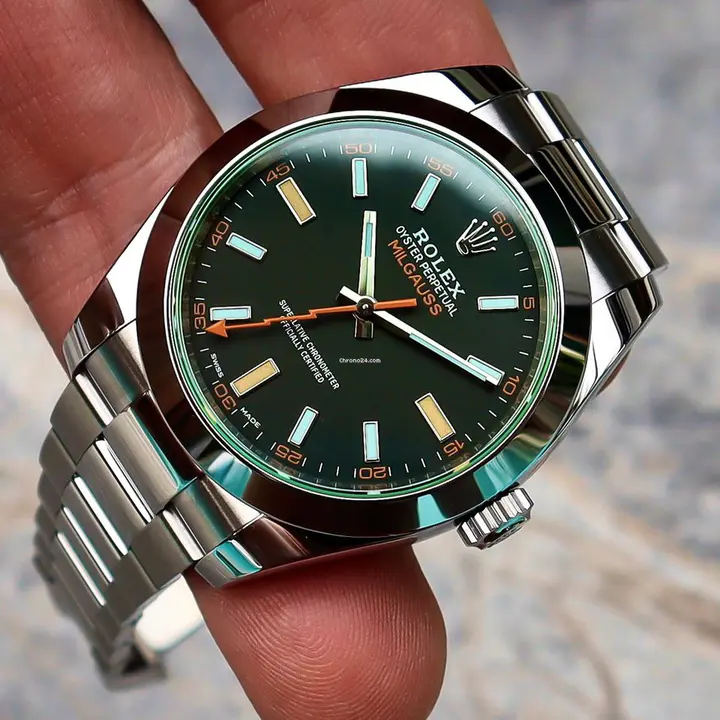 Rolex Milgauss "Green Glass" 116400GV-0001 - Image 2