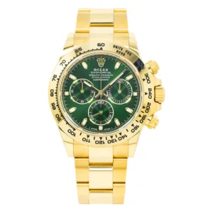 Swiss movement-Rolex Cosmograph Daytona Green Dial Watch 116508-0013
