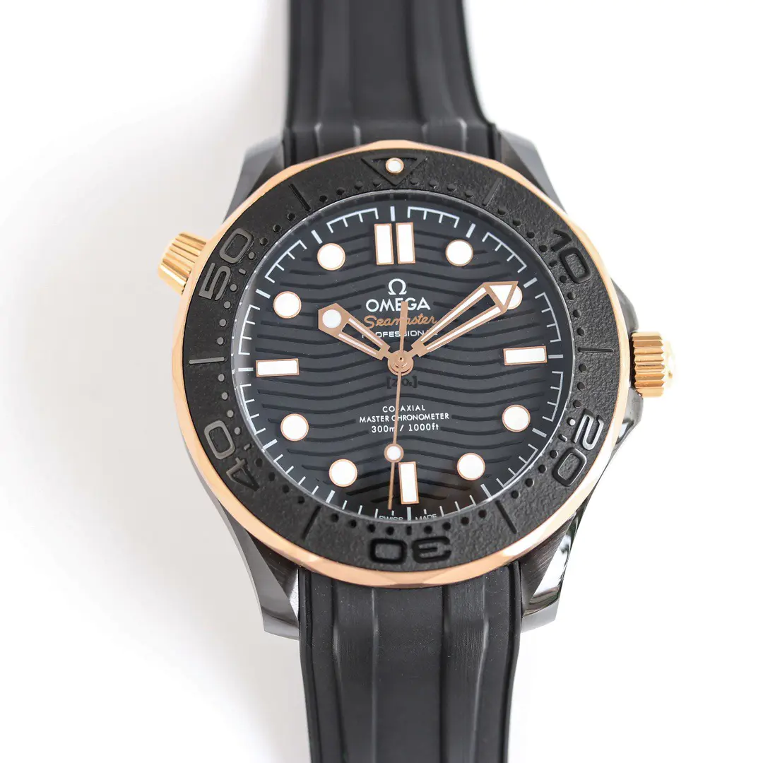 Omega Seamaster Diver 300m Rose Gold & Ceramic Black Dial 43mm Ref. 210.62.44.20.01.001 - Image 2