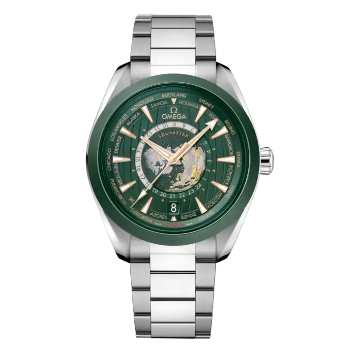 Omega Co-Axial Master Chronometer GMT Worldtimer 43 mm 220.30.43.22.10.001