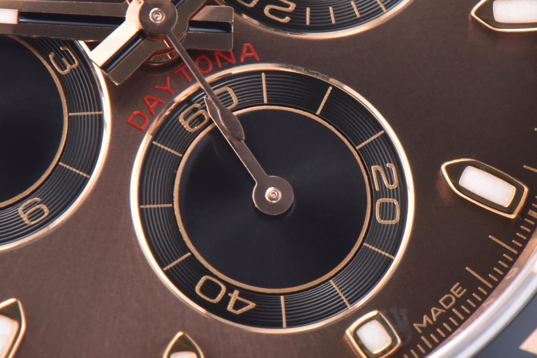 Swiss movement-Rolex Cosmograph Daytona Everose Gold Oysterflex M116515LN-0041 - Image 5