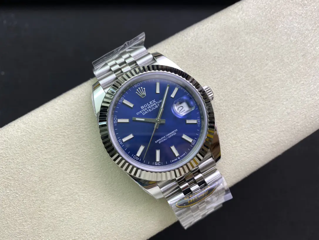 Rolex Datejust 126334-0002 Blue Index 41mm Jubilee Stainless Steel - Image 5