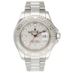Rolex Yacht Master 1 Pure Silver ( Black & White Dial ) Stainless Steel 40mm