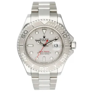 Rolex Yacht Master 1 Pure Silver ( Black & White Dial ) Stainless Steel 40mm