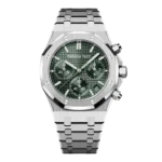 Audemars Piguet Royal Oak Chronograph Steel Green Dial 41mm Ref. 26240ST.OO.1320ST.08
