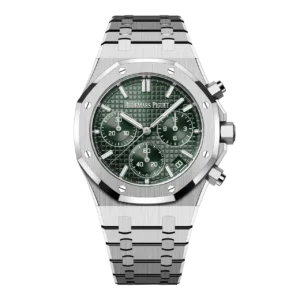 Audemars Piguet Royal Oak Chronograph Steel Green Dial 41mm Ref. 26240ST.OO.1320ST.08