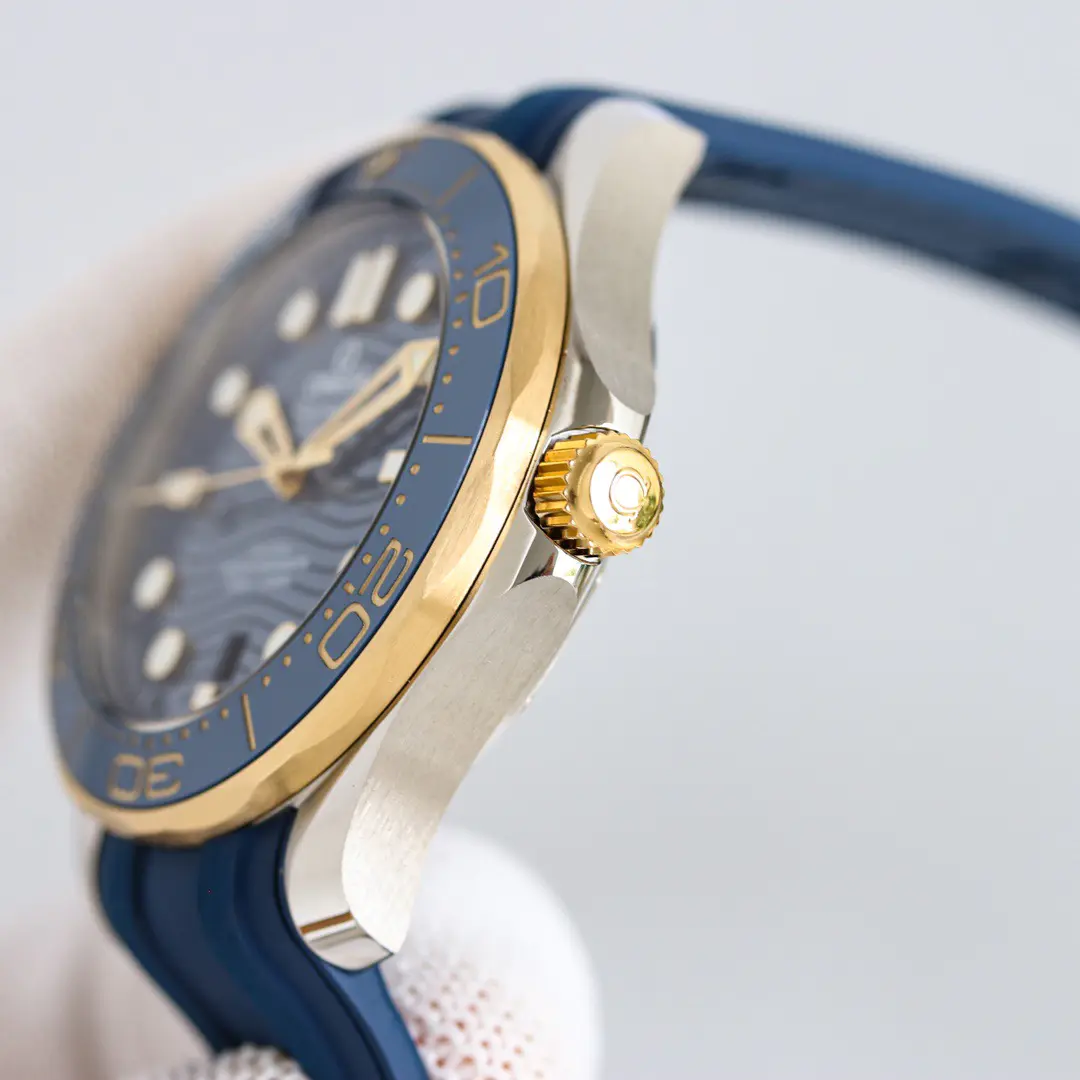 Omega Seamaster Diver 300m Rose Gold & Steel Blue Dial 42mm Ref. 210.22.42.20.03.002 - Image 8