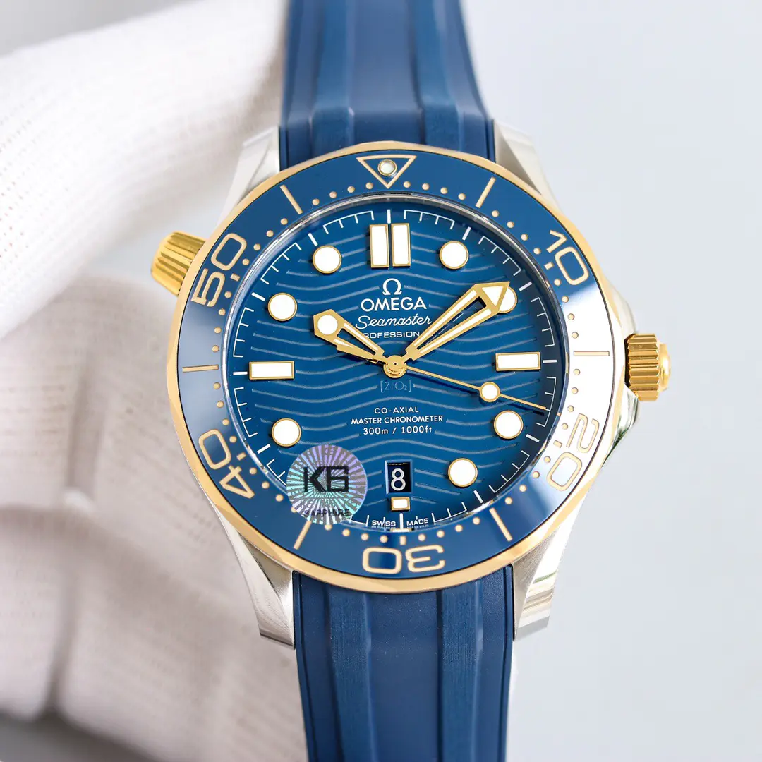 Omega Seamaster Diver 300m Rose Gold & Steel Blue Dial 42mm Ref. 210.22.42.20.03.002 - Image 4