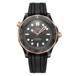 Omega Seamaster Diver 300m Rose Gold & Ceramic Black Dial 43mm Ref. 210.62.44.20.01.001