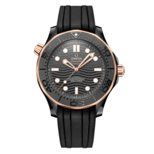 Omega Seamaster Diver 300m Rose Gold & Ceramic Black Dial 43mm Ref. 210.62.44.20.01.001