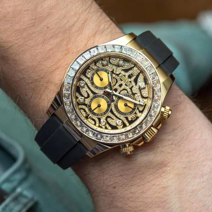 Swiss movement-Rolex Cosmograph 116588TBR Daytona Eye of Tiger/2 - Image 7