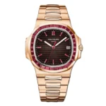 Swiss movement-Patek Philippe Nautilus Rose 5723/112R-001