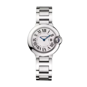 Cartier Ballon Bleu de Cartier Steel Silver Dial 28mm Ref. WSBB0073