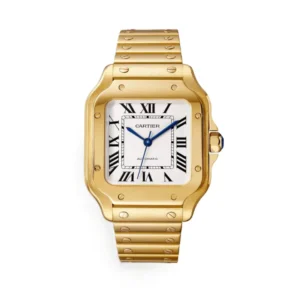 CARTIER SANTOS Gold Medium Model 35.1 mm WGSA0030