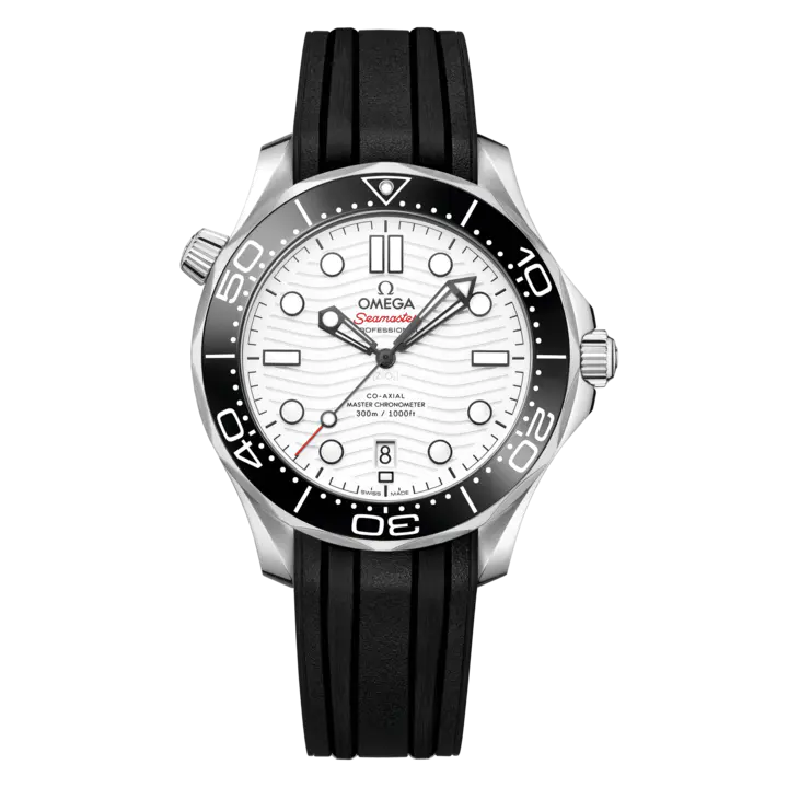 Omega Seamaster Diver 300m Steel White Dial 42mm Ref. 210.32.42.20.04.001