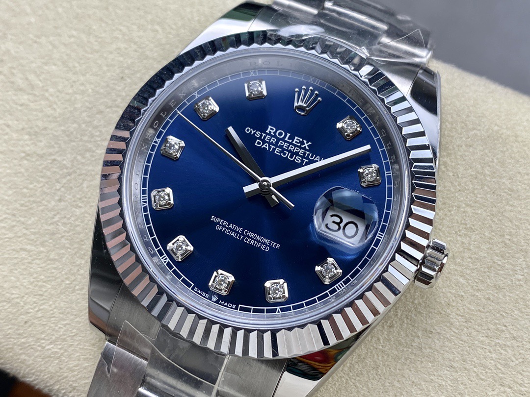 Rolex Datejust 41 m126334-0015 126334G BLUE OYS - Image 3