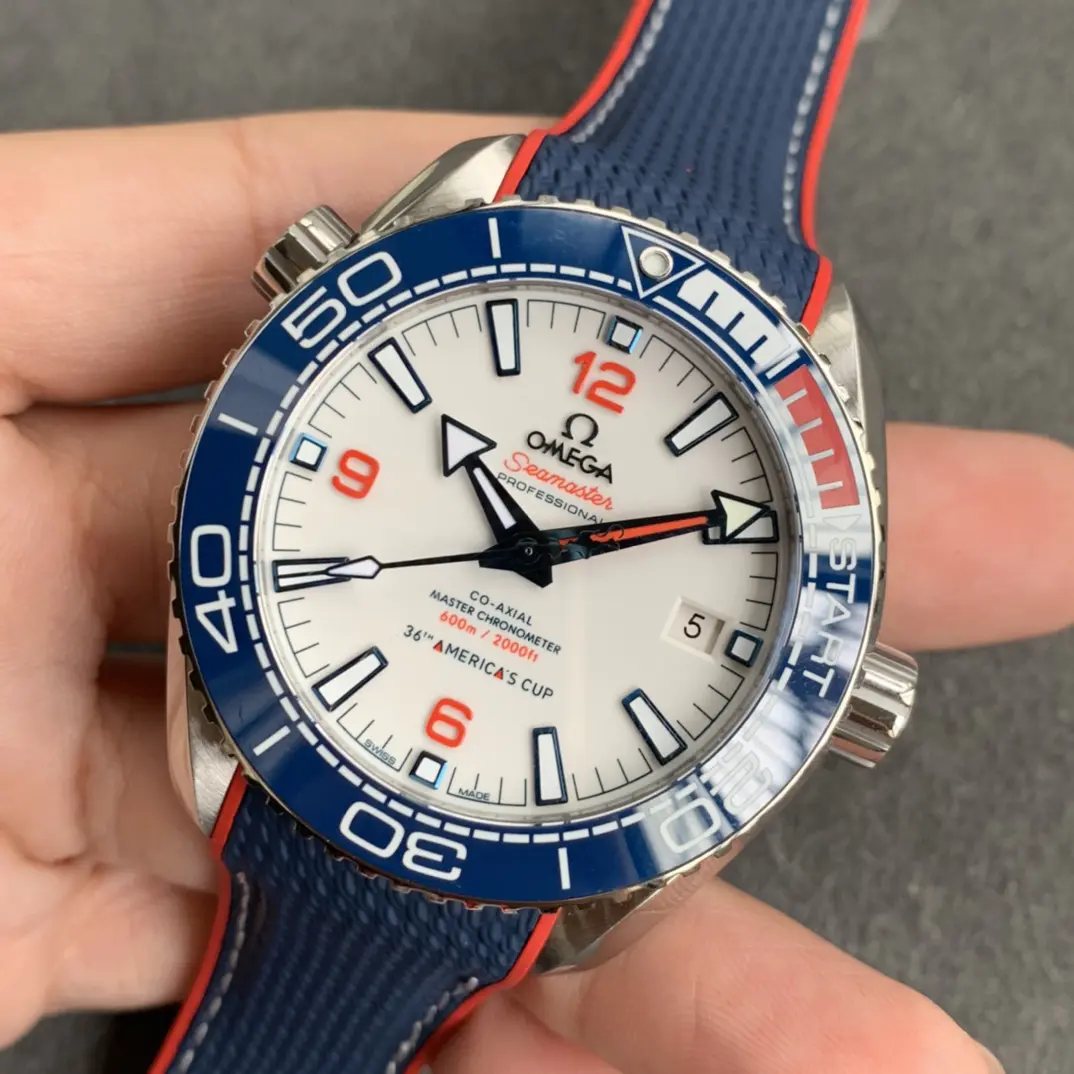 Omega Seamaster Planet Ocean 600m 43.5mm - America's Cup 215.32.43.21.04.001 - Image 4